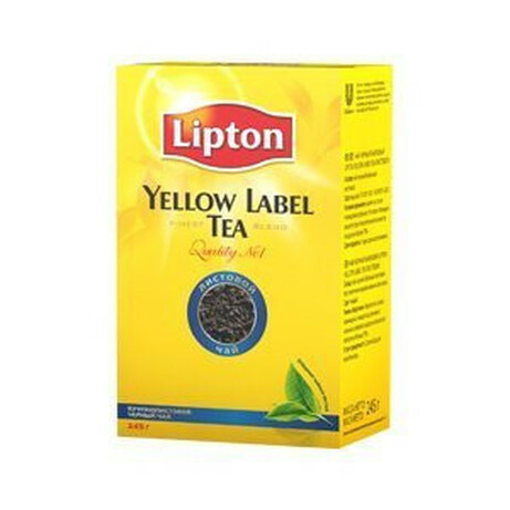 Lipton. Чай Lipton Yellow Label листовой 100 г(4605922007067)
