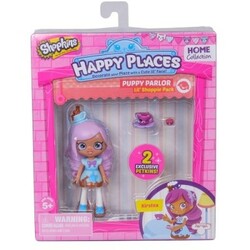 Happy Places. Кукла HAPPY PLACES S1 – КРИСТИ (2 эксклюзивных петкинса, подставка) (56324)
