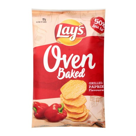 Чіпси Lay's Baked картопляні із смаком паприки, 125 р.( 5900259099686)