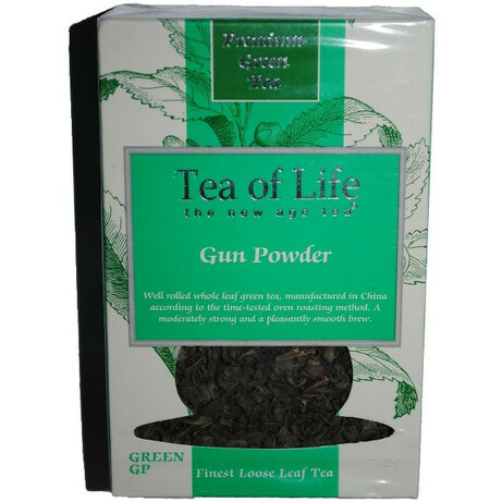Tea of Life. Чай зелений Tea of Life Green GP байхововый крупнолистий 100г(0680275045014)