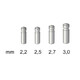 Stonfo. Втулка для резинки 4 Metal Tip Guides 2.7мм (31.32.03)