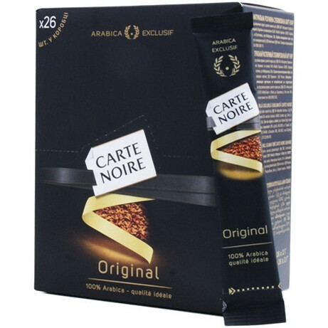Carte Noire.  Кофе растворимый в пакетиках 2 г (4823001413220)