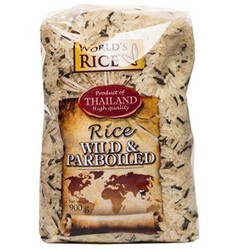 World's rice. Рис World's rice дикий+парбоилд  900 г (4820009101937)