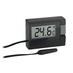 TFA. Термометр автомобильный цифровой чёрный 39х52х15 мм (30201801)
