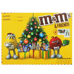 M&M`s. Набор подарочный M&M`s & Friends Бандероль большая   329 г (4823053700293)