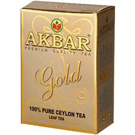 AKBAR. Чай Akbar Голд листовой 250г (5014176001162)