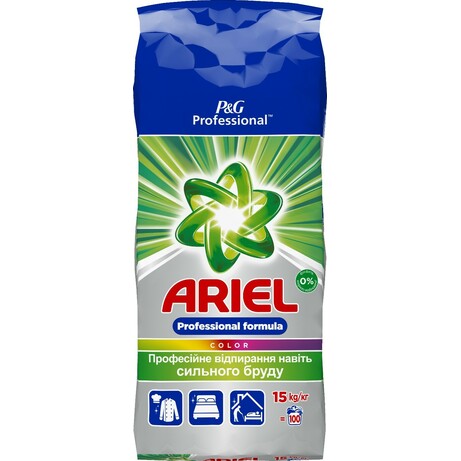 Ariel. Пральний порошок Professional Color 15 кг(4015400850267)