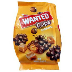 Eti. Батончики Wanted Pops Caramel mini шоколадные 126 гр( 8690526267272~)