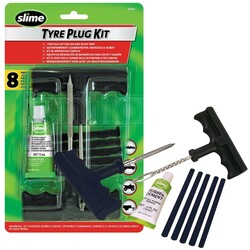 Slime. Ремонтний набір для безкамерних покришок, Tire Plug Kit(716281509827)
