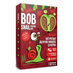 Bob Snail. Конфеты  натуральные яблочно-вишневые 60  г(4820162520347)