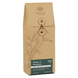Whittard. Чай зеленый Whittard Mango&Bergamot Pouch 100г  (5022032130123)