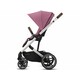 Cybex. Прогулочная коляска с бампером Balios S Lux SLV Magnolia Pink (4058511891637)