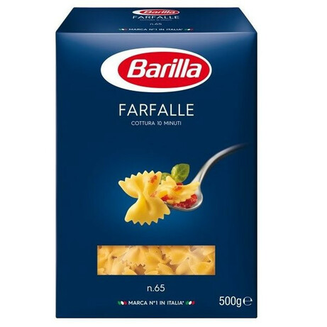 Barilla. Изделия макаронные Barilla Бантики №65 500г (8076808060654)