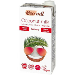 Ecomil. Органическое растительное молоко Кокосовое без сахара 1 л (8428532121437)