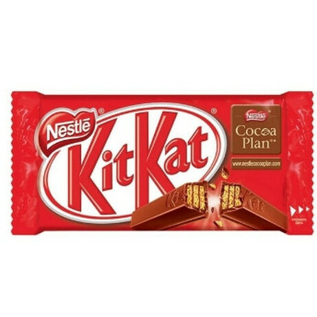 Kit Kat. Батончик Kit Kat Фингерс молочный вафельный  41,5 гр(7613035662735)