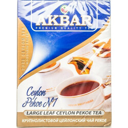 AKBAR. Чай черный Akbar Pekoe №1 250г (5014176014018)