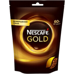 NESCAFE. Кофе Gold растворимый 60 г (7613035524835)
