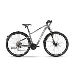 Haibike. Велосипед SEET HardSeven 3.5 Street 24 s. Acera 27.5", рама M, сіро-біло-чорний, 2020 (4054