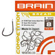 Brain. Гачок Bream B3010 №8(20 шт/уп) ц: black nickel(1858.80.33)