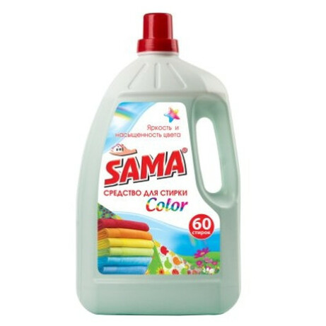 Sama. Средство для стирки Color  3л ( 4820020263850)