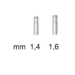 Stonfo. Втулка для резинки  3-1 Metal Tip Guides 1.4мм(31.30.10)