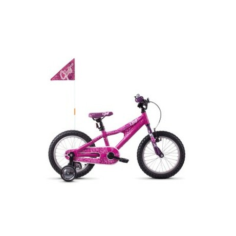 Ghost . Велосипед POWERKID 16", рожево-фіолетово-білий, 2019(4052968280150)