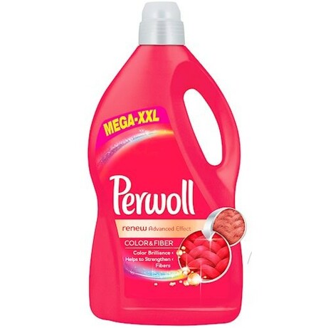 Perwoll. Гель для прання PERWOLL для кольорових речей 4.05л(9000101328714)