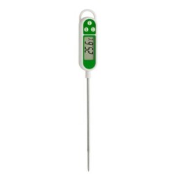 TFA . Термометр щуповий цифровий, щуп 140 мм, 26х16х245 мм, зелений(30105404)