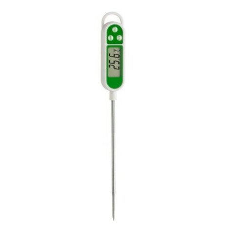 TFA . Термометр щуповой цифровой , щуп 140 мм, 26х16х245 мм, зелёный (30105404)