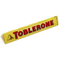 Toblerone. Шоколад молочный с нугой меда-миндаля 100гр (7622200125548)