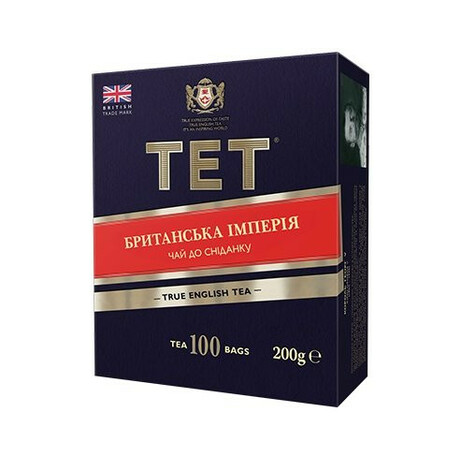 ТЕТ. Чай черный ТЕТ Британская империя 100*2г/уп(5060207695169)