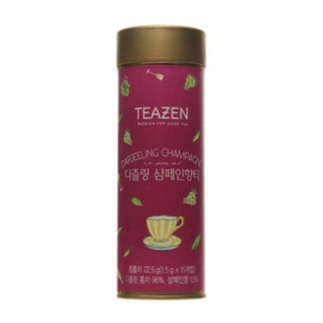 Teazen. Чай черный Teazen Дарджилинг 15*1,5г (8809071547030)