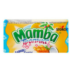 Mamba. Жевательные конфеты тропикс 26,5 г(40144122)