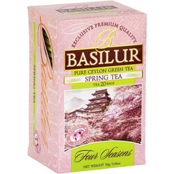 Basilur. Чай зеленый Basilur Four Seasons с вишней 20*1,5г/уп (4792252915763)