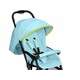 Cybex. Прогулочная коляска Yoki Neon Light Blue light blue (дождевик+бампер) (4058511620671)