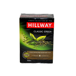Hillway . Чай зеленый Hillway Classic Green 100г  (8886300990089)