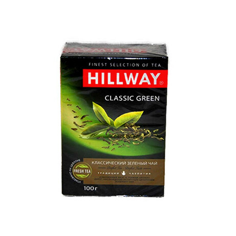 Hillway . Чай зелений Hillway Classic Green 100г(8886300990089)