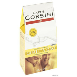 Corsini. Кофе молотый Qualita` Oro жареный натуральный (8001684025039)