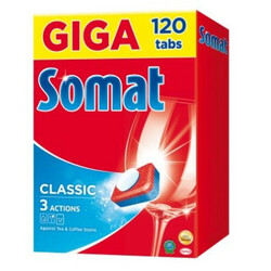 Somat. Таблетки для посудомоечных машин Classic 120шт/уп (9000101067330)