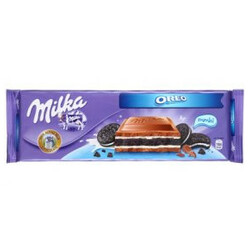 Milka. Шоколад с кусочками печенья Oreo 300 гр (7622210750495)