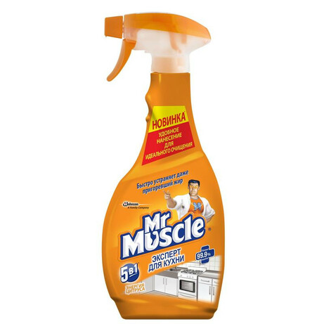 Mr.Muscle Засіб чистить для кухні Містер Мускул Енергія Цитруса 450мл(4823002000856)