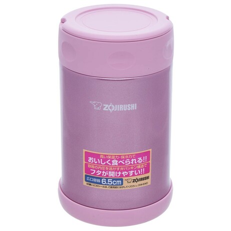 ZOJIRUSHI. Пищевой термоконтейнер 0.5 л розовый. (SW-EAE50PS)