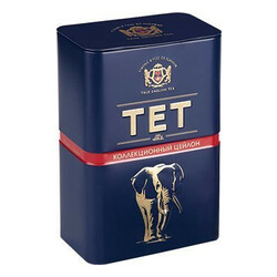 ТЕТ. Чай черный ТЕТ Британский стандарт Коллекцион. ж/б 100г (5060207694421)