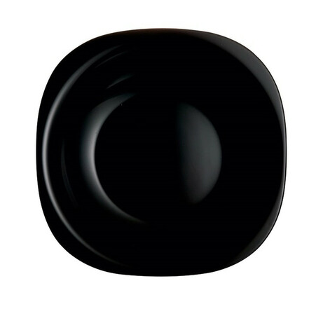 Luminarc. Тарілка десертна LUMINARC CARINE BLACK  19 см(0026102895184)