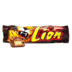 Lion . Батончик Nestle  с арахисом 40г  (4823000918689)