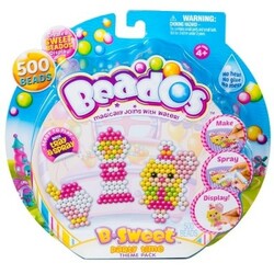 Beados.  Ігровий набір аквамозаїки з намистинок - ВЕЧІРКА(500 намистинок, спрей, шаблони, аксесуари)