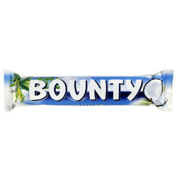 Bounty. Батончик с мякотью кокоса в молочном шоколаде 57г, (40111216)