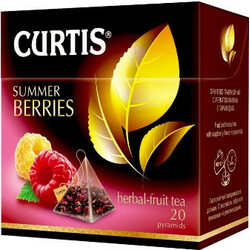 Curtis. Чай фруктовый Curtis Summer Berries в пирамидках 20*1,7г (703093)