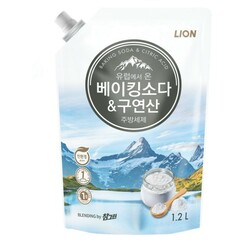 LION. Средство для мытья посуды Lion Chamgreen Baking Soda Citric Acid, 1.2 л (8806325622710)