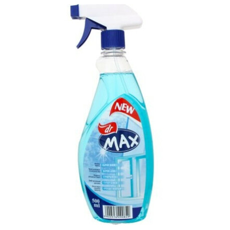 Dr.Max. Засіб для миття стекол  New блакитне 500мл(5900516290849)